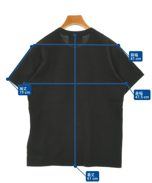 COMME des GARCONS（コムデギャルソン）Tシャツ・カットソー 黒 サイズ:M メンズ/2200702074042