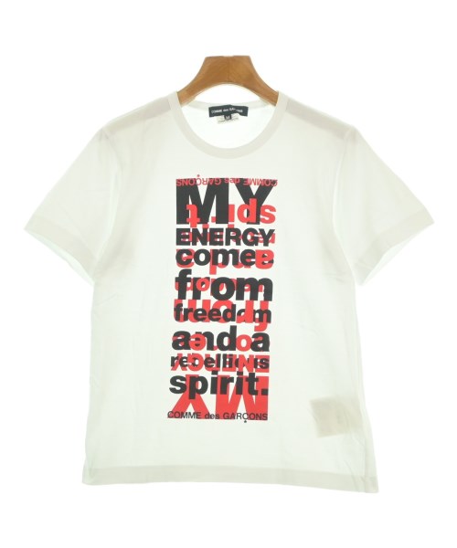 COMME des GARCONS(コムデギャルソン)Tシャツ・カットソー 白 サイズ:M/2200650842151