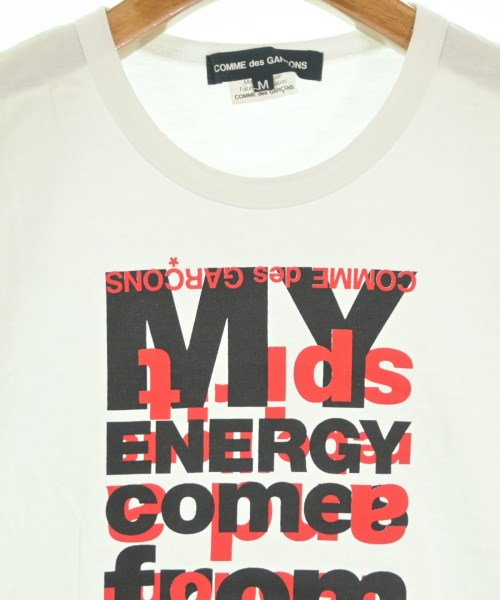 COMME des GARCONS（コムデギャルソン）Tシャツ・カットソー 白 サイズ:M レディース/2200650842151