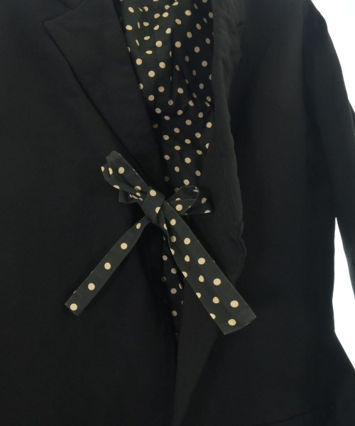COMME des GARCONS（コムデギャルソン）テーラードジャケット 黒 サイズ:S レディース/2200654566015