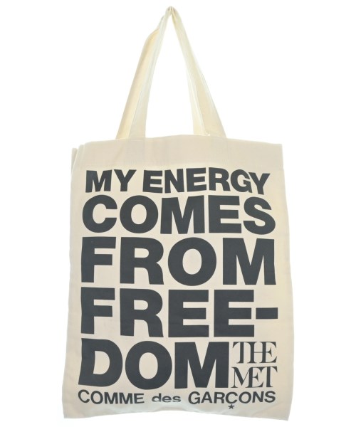 COMME des GARCONS(コムデギャルソン)トートバッグ 白 サイズ:-/2200654566107