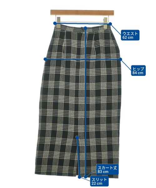 COMME des GARCONS（コムデギャルソン）ロング・マキシ丈スカート 黒 サイズ:M レディース/2200655022176