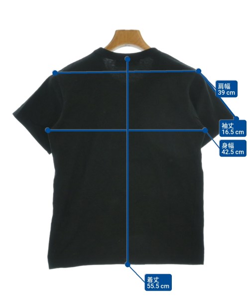 COMME des GARCONS（コムデギャルソン）Tシャツ・カットソー 黒 サイズ:XS メンズ/2200655194057