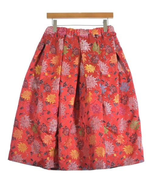 COMME des GARCONS(コムデギャルソン)ロング・マキシ丈スカート 赤 サイズ:S/2200654649039