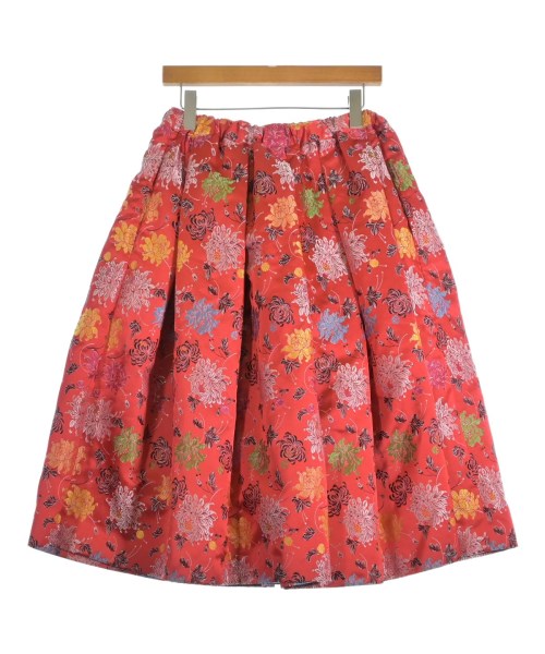 COMME des GARCONS（コムデギャルソン）ロング・マキシ丈スカート 赤 サイズ:S レディース/2200654649039