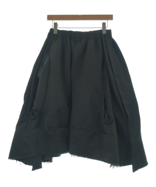 COMME des GARCONS（コムデギャルソン）ひざ丈スカート 黒 サイズ:XS レディース/2200655338024