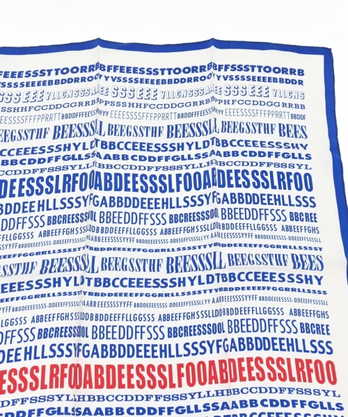 COMME des GARCONS（コムデギャルソン）バンダナ・スカーフ 白 サイズ:- レディース/2200642152046