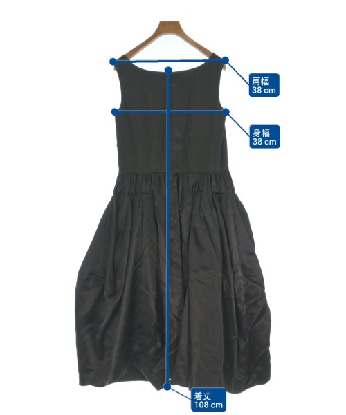 COMME des GARCONS（コムデギャルソン）ワンピース 黒 サイズ:XS レディース/2200646338057