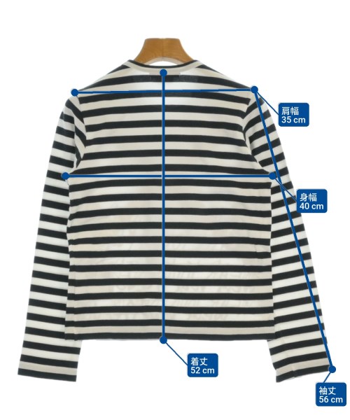 COMME des GARCONS（コムデギャルソン）Tシャツ・カットソー 黒 サイズ:XS レディース/2200655955016