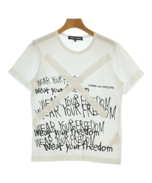 COMME des GARCONS(コムデギャルソン)Tシャツ・カットソー 白 サイズ:S/2200649564064