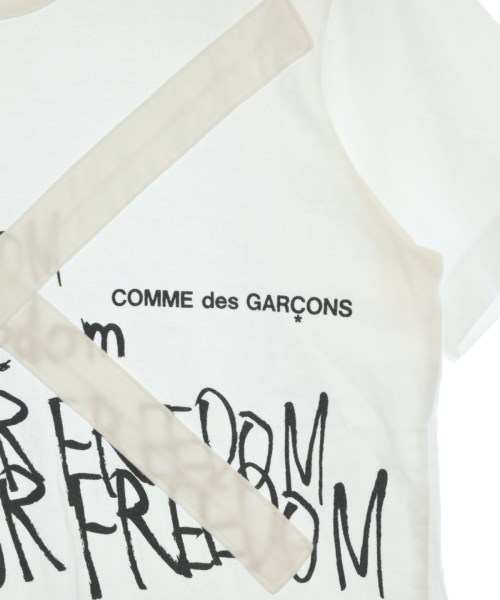 COMME des GARCONS（コムデギャルソン）Tシャツ・カットソー 白 サイズ:S レディース/2200649564064