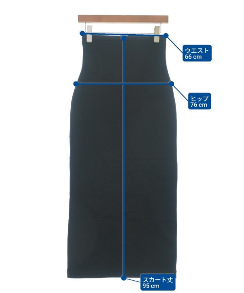 COMME des GARCONS（コムデギャルソン）ロング・マキシ丈スカート 黒 サイズ:M レディース/2200651867047