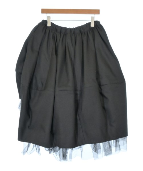COMME des GARCONS（コムデギャルソン）ひざ丈スカート 黒 サイズ:S レディース/2200656492060