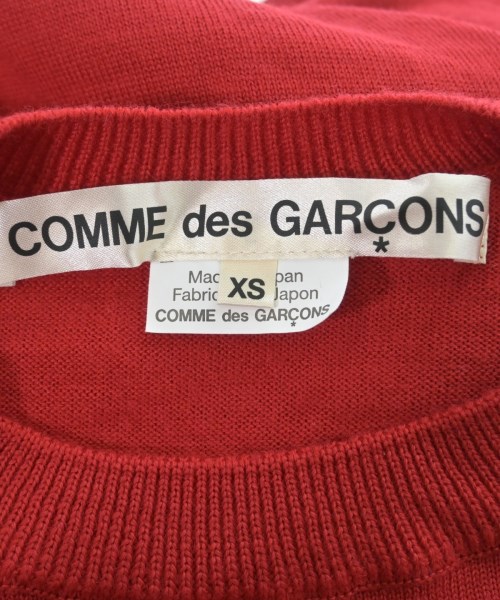 COMME des GARCONS（コムデギャルソン）ニット・セーター 赤 サイズ:XS レディース/2200652317022