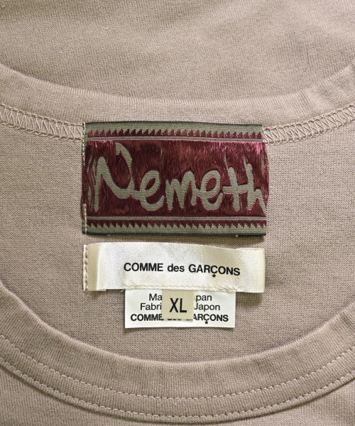 COMME des GARCONS（コムデギャルソン）Tシャツ・カットソー ベージュ サイズ:XL メンズ/2200657470098