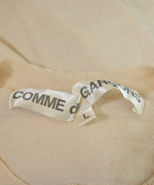 COMME des GARCONS（コムデギャルソン）カーディガン 白 サイズ:L レディース/2200657579036