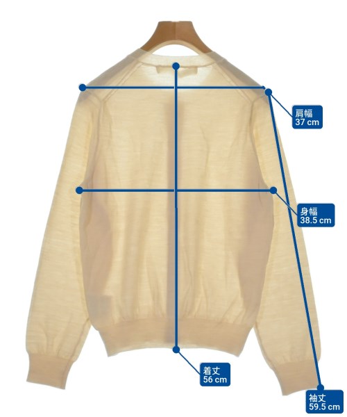 COMME des GARCONS（コムデギャルソン）カーディガン 白 サイズ:L レディース/2200657579036