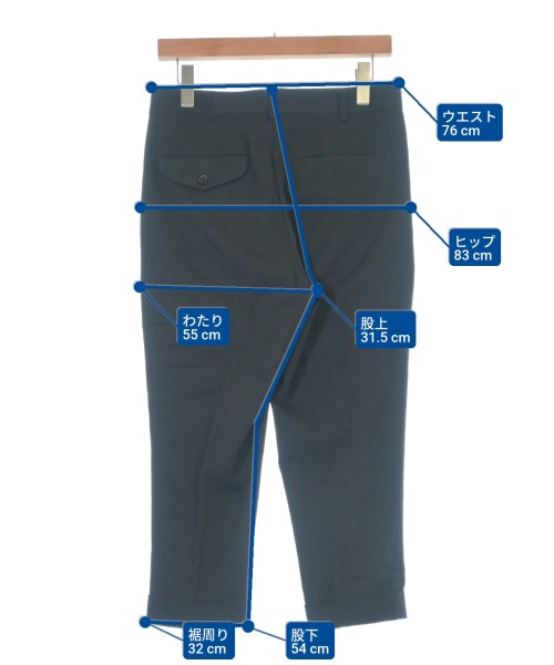 COMME des GARCONS（コムデギャルソン）スラックス 黒 サイズ:S レディース/2200657826024