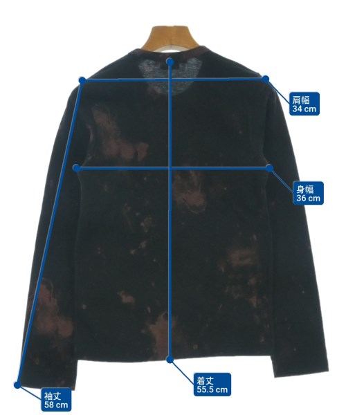 COMME des GARCONS（コムデギャルソン）Tシャツ・カットソー 黒 サイズ:XS レディース/2200658133060