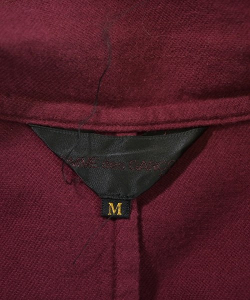 COMME des GARCONS（コムデギャルソン）カジュアルジャケット 赤 サイズ:M レディース/2200653332277