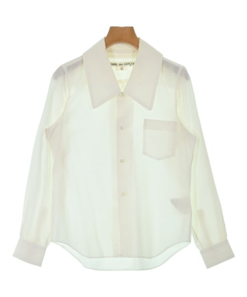 COMME des GARCONS(コムデギャルソン)カジュアルシャツ 白 サイズ:XS/2200658461019