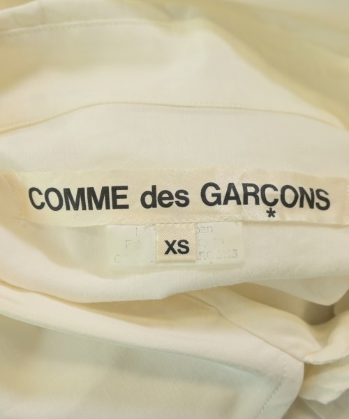 COMME des GARCONS（コムデギャルソン）カジュアルシャツ 白 サイズ:XS レディース/2200658461019