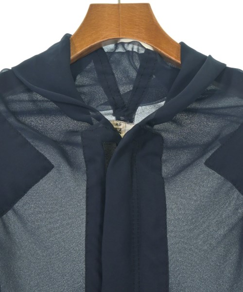 COMME des GARCONS（コムデギャルソン）ブラウス 紺 サイズ:XS レディース/2200658642029