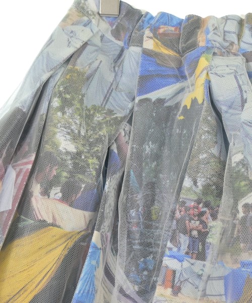 COMME des GARCONS（コムデギャルソン）ひざ丈スカート 白 サイズ:XS レディース/2200658376078