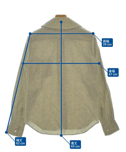 COMME des GARCONS（コムデギャルソン）カジュアルシャツ 白 サイズ:-(XL位) レディース/2200646772127