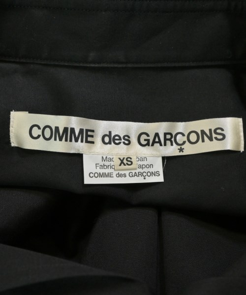 COMME des GARCONS（コムデギャルソン）カジュアルシャツ 黒 サイズ:XS レディース/2200659305046