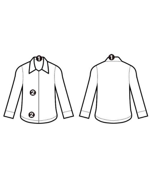 COMME des GARCONS（コムデギャルソン）カジュアルシャツ 白 サイズ:XS レディース/2200659305053