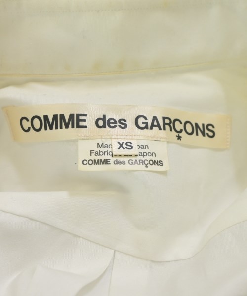 COMME des GARCONS（コムデギャルソン）カジュアルシャツ 白 サイズ:XS レディース/2200659305053