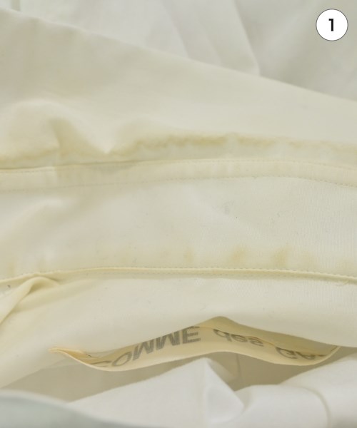 COMME des GARCONS（コムデギャルソン）カジュアルシャツ 白 サイズ:XS レディース/2200659305053