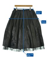 COMME des GARCONS（コムデギャルソン）ひざ丈スカート 黒 サイズ:-(M位) レディース/2200659305077