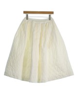 COMME des GARCONS（コムデギャルソン）ひざ丈スカート 白 サイズ:XS レディース/2200656270026