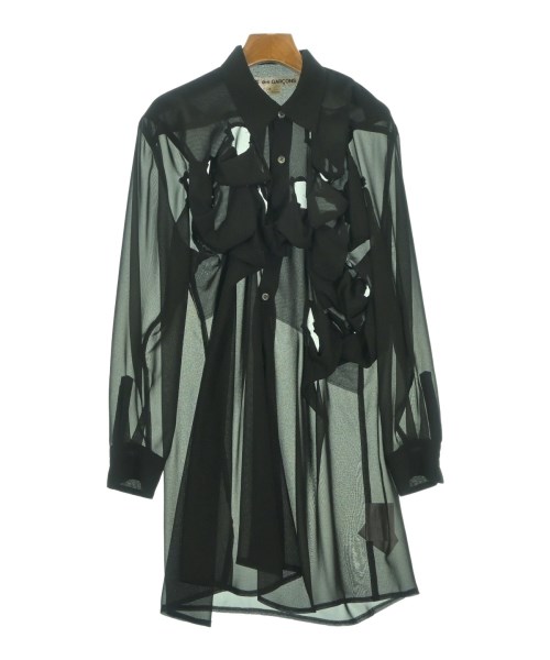 COMME des GARCONS(コムデギャルソン)カジュアルシャツ 黒 サイズ:S/2200656270071