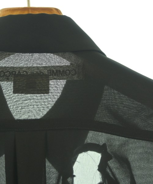 COMME des GARCONS（コムデギャルソン）カジュアルシャツ 黒 サイズ:S レディース/2200656270071