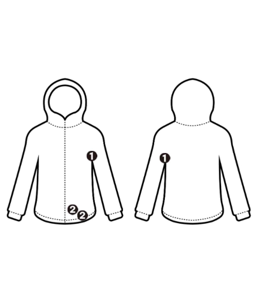 COMME des GARCONS（コムデギャルソン）パーカー 黒 サイズ:M レディース/2200656590056