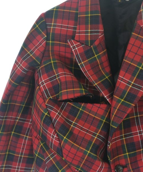 COMME des GARCONS（コムデギャルソン）カジュアルジャケット 赤 サイズ:S レディース/2200659612014