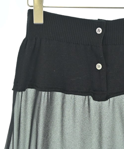 COMME des GARCONS（コムデギャルソン）ロング・マキシ丈スカート 黒 サイズ:M レディース/2200646888385