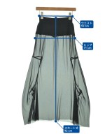 COMME des GARCONS（コムデギャルソン）ロング・マキシ丈スカート 黒 サイズ:M レディース/2200646888385