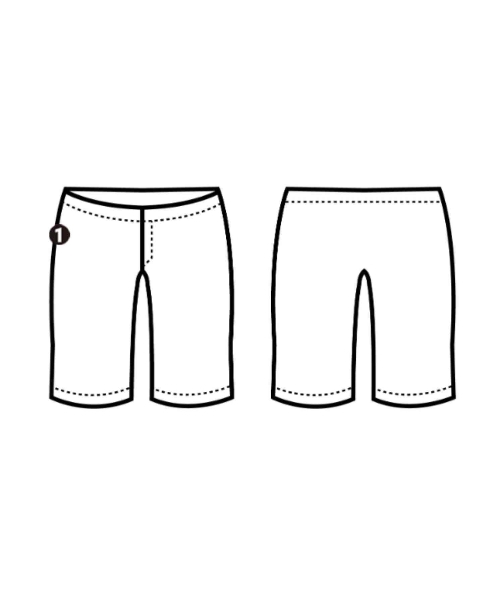 COMME des GARCONS（コムデギャルソン）ショートパンツ 黒 サイズ:S レディース/2200646888392