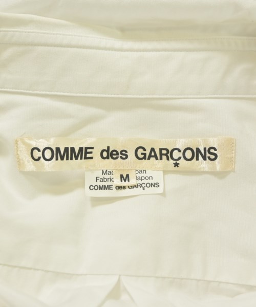 COMME des GARCONS（コムデギャルソン）シャツワンピース 白 サイズ:M レディース/2200656651078