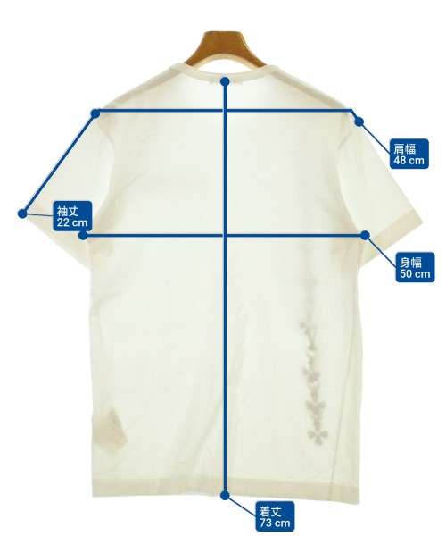 COMME des GARCONS（コムデギャルソン）Tシャツ・カットソー 白 サイズ:S メンズ/2200660321028