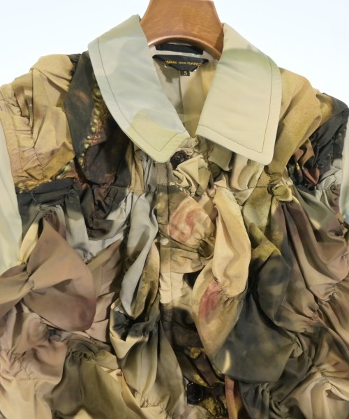 COMME des GARCONS（コムデギャルソン）ステンカラーコート 緑 サイズ:S レディース/2200660415017