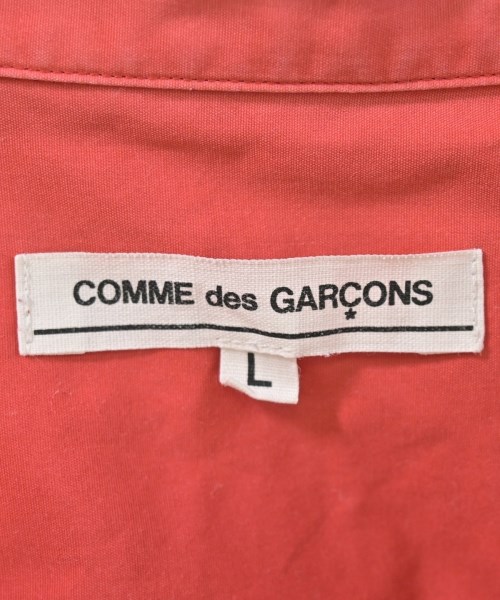 COMME des GARCONS（コムデギャルソン）カジュアルシャツ 赤 サイズ:L メンズ/2200657271039