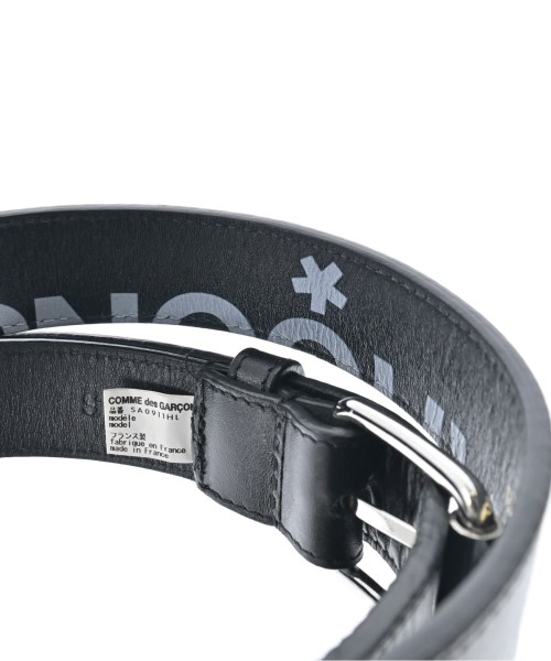 COMME des GARCONS（コムデギャルソン）ベルト 黒 サイズ:- レディース/2200658380051