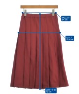 COMME des GARCONS（コムデギャルソン）ロング・マキシ丈スカート 赤 サイズ:S レディース/2200656596232