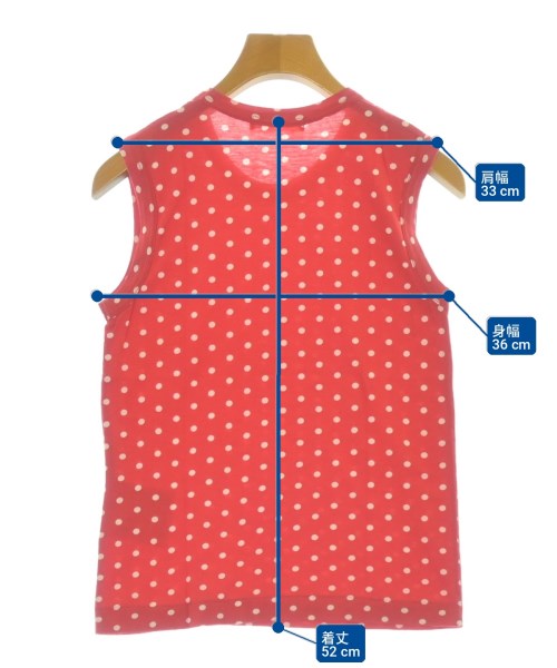 COMME des GARCONS（コムデギャルソン）ノースリーブ 赤 サイズ:XS レディース/2200710415042