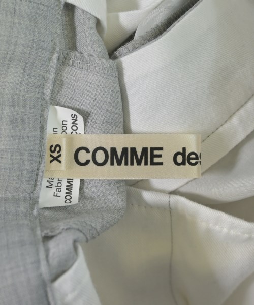 COMME des GARCONS（コムデギャルソン）スラックス グレー サイズ:XS レディース/2200711204010